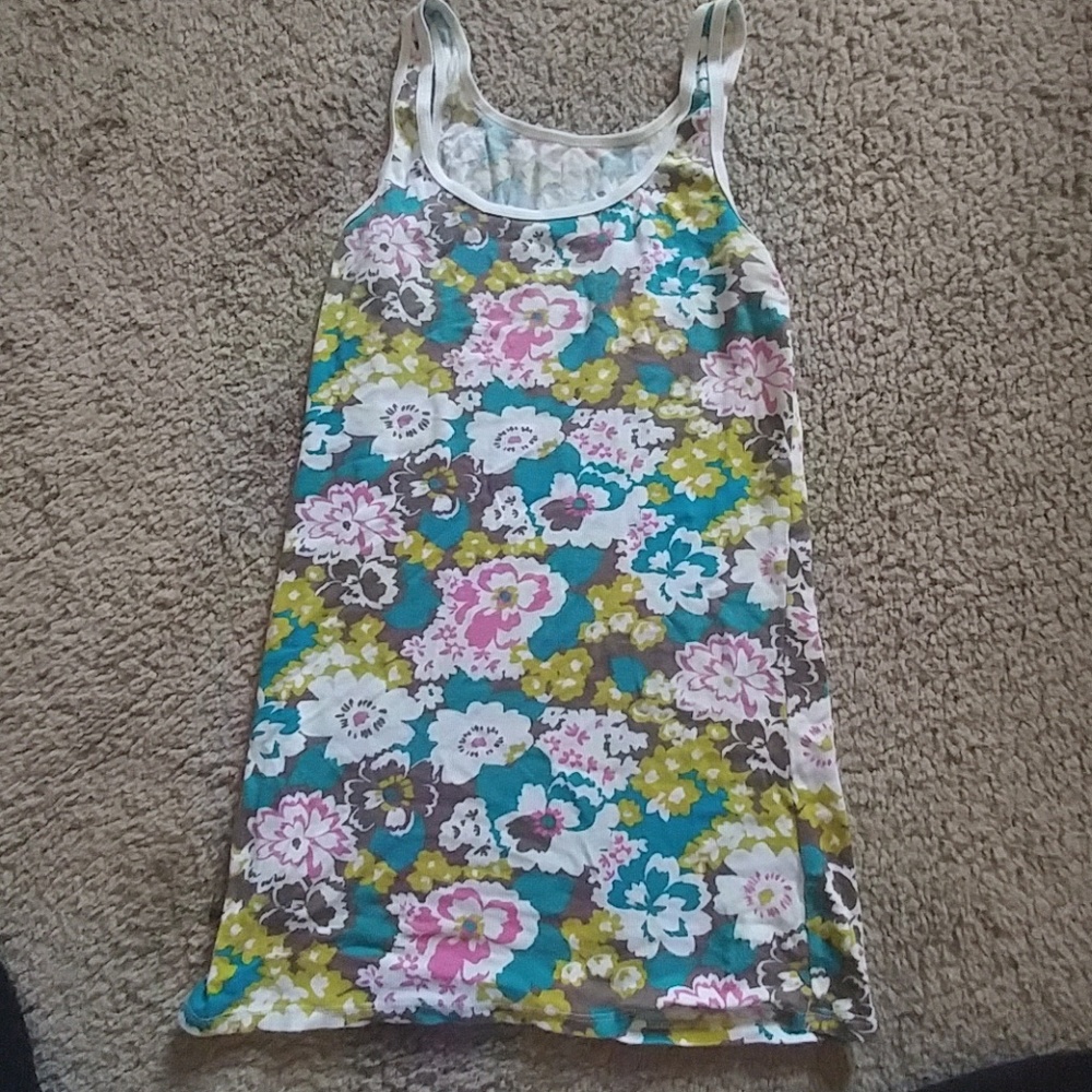 Floral tank top